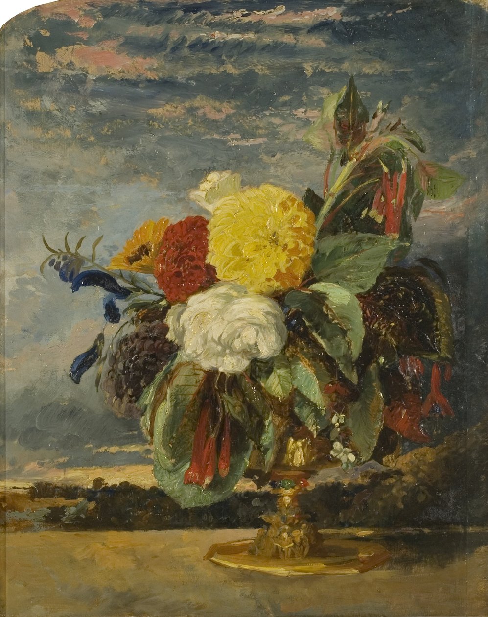 Flower Piece by William James Muller