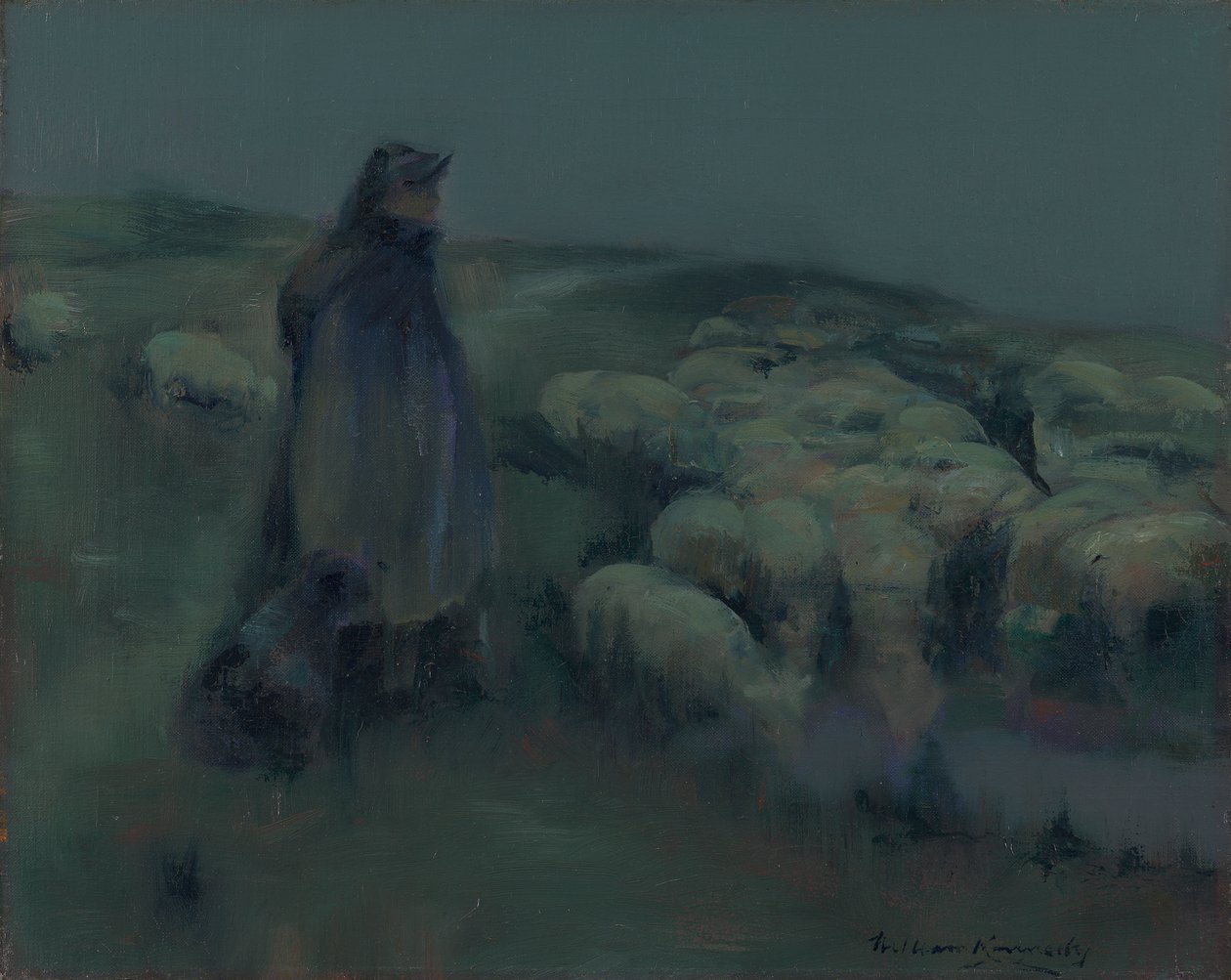 A Shepherdess by William Kennedy