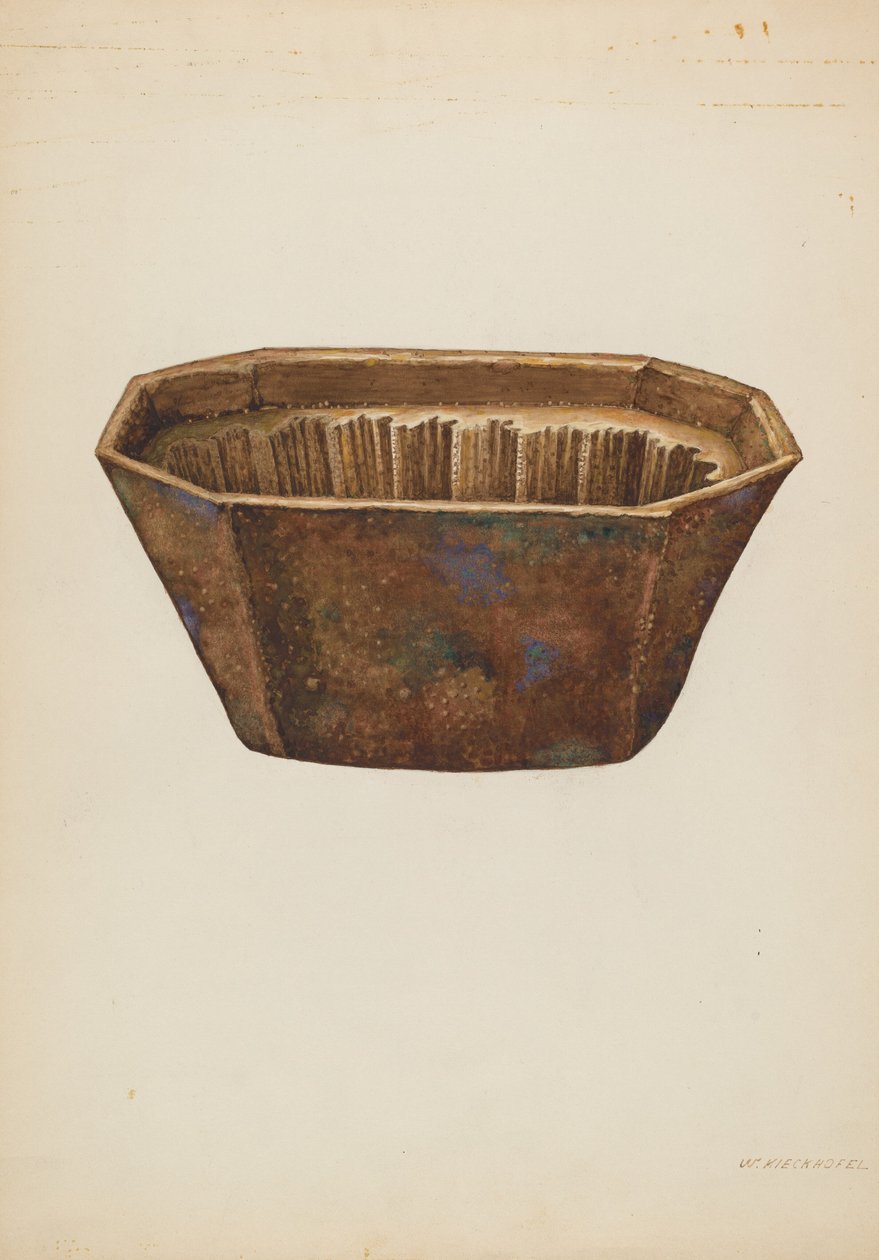 Crockery Mold by William Kieckhofel