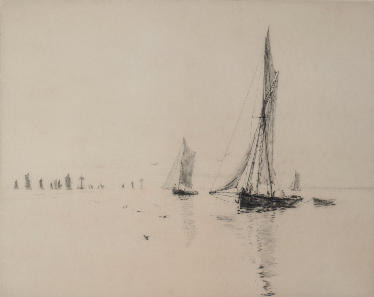 Shrimpers by William Lionel Wyllie