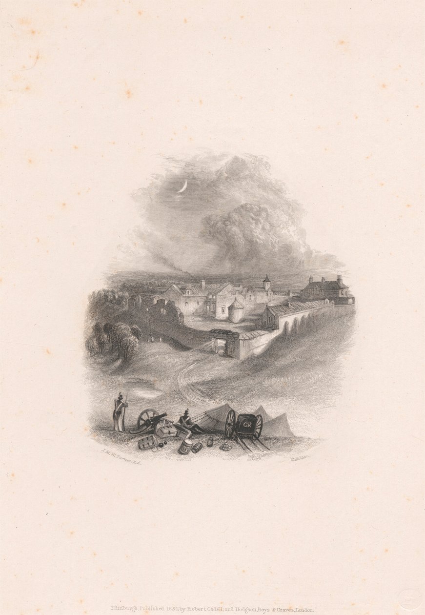 Hougomont by William Miller