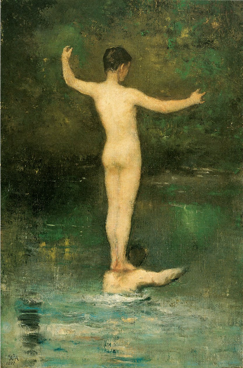 Bathers by William Morris Hunt