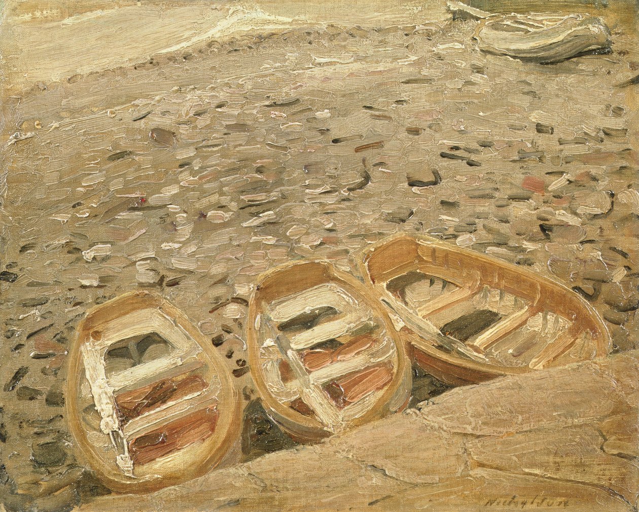 Three Boats by William Nicholson