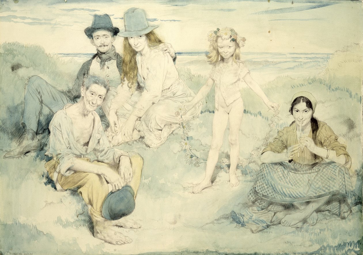On the Irish Shore by William Orpen