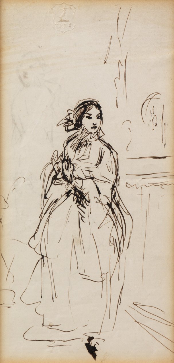 Hurrying Girl by William Powell Frith
