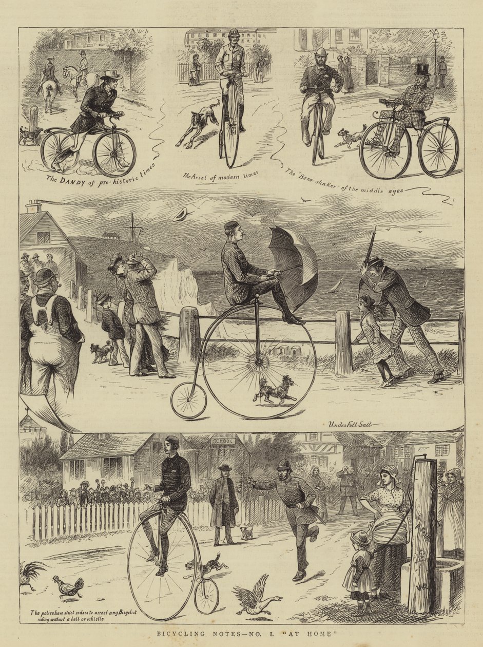 Bicycling Notes, No I, At Home by William Ralston