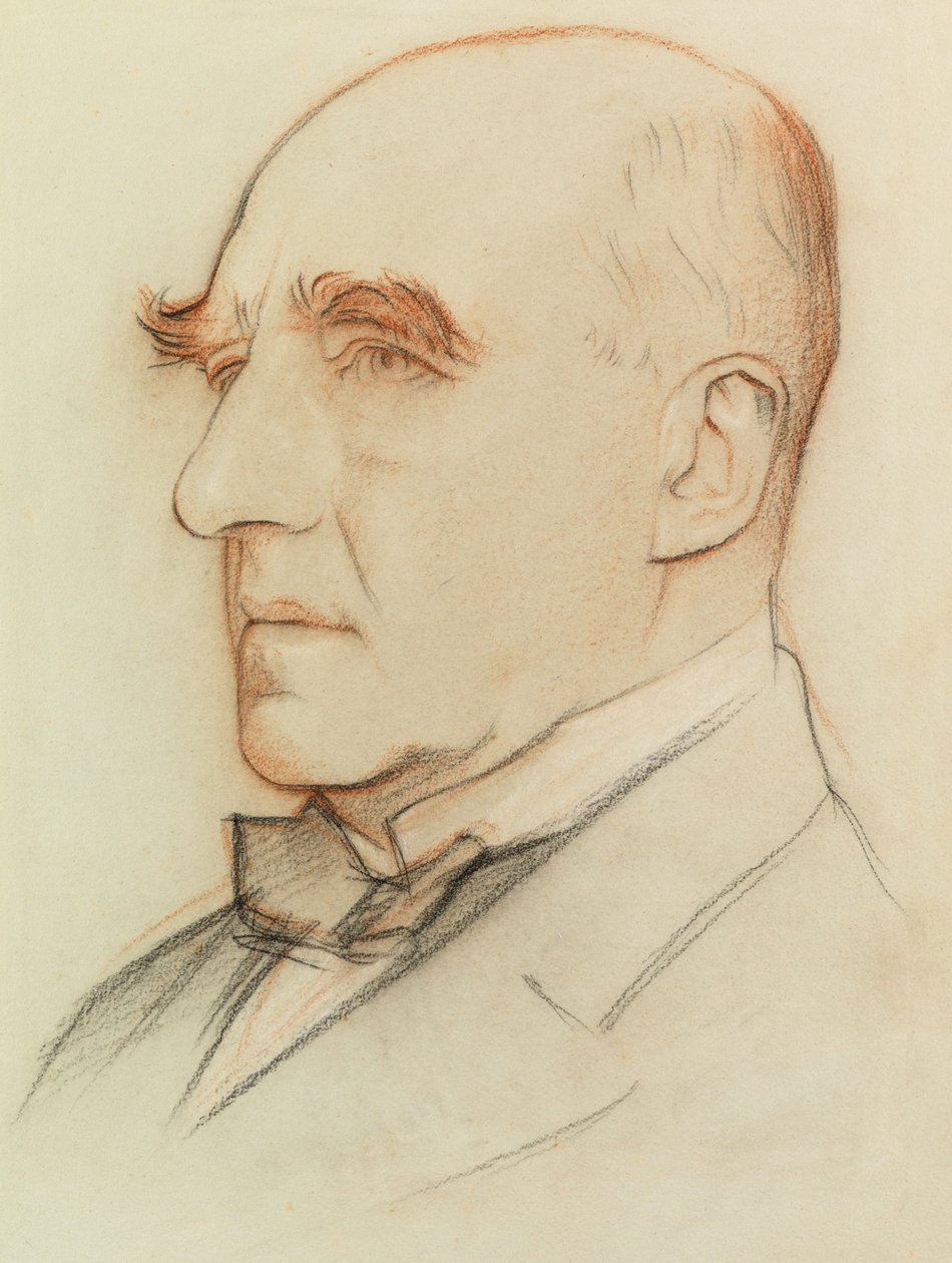 Sir Arthur Pinero, Playwright by William Rothenstein