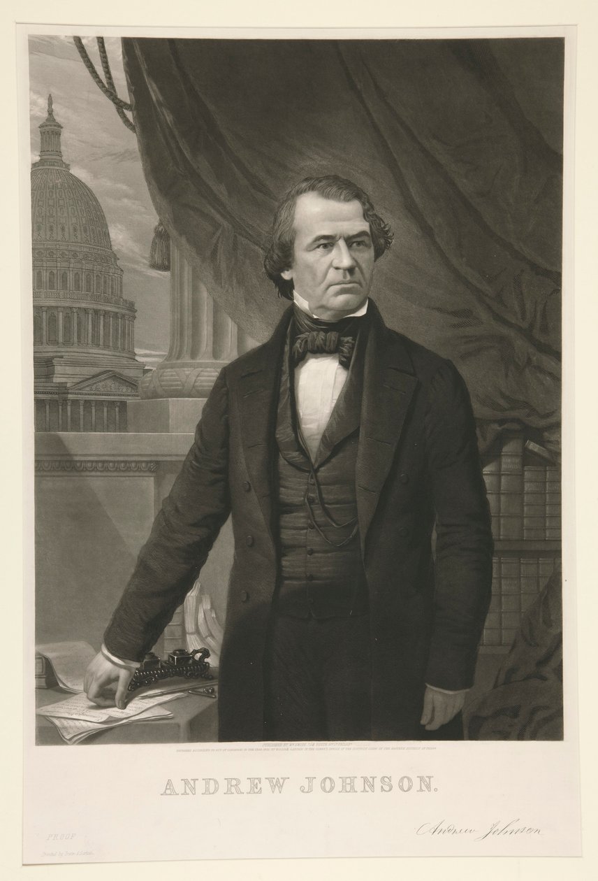 Andrew Johnson by William Sartain