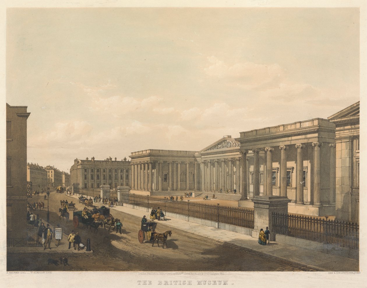 The British Museum by William Simpson