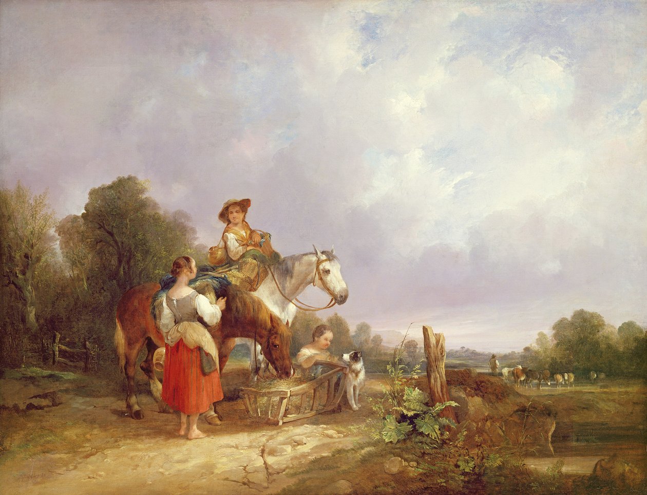Unknown Image by William Snr. Shayer