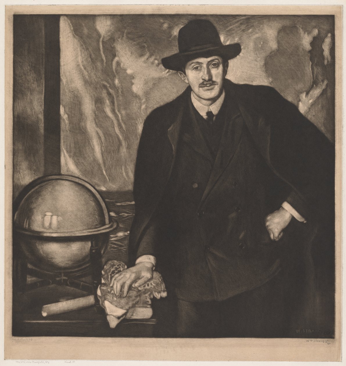 John Masefield by William Strang