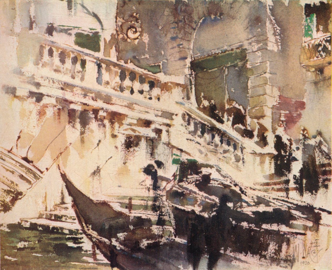 The Rialto, Venice by William Walcot