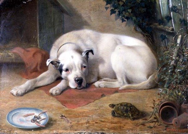 A Visitor by William Weekes