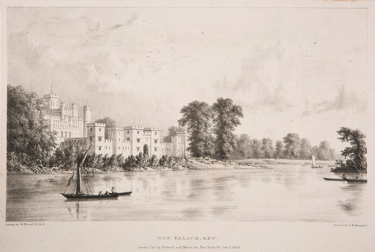 New Palace, Kew by William Westall