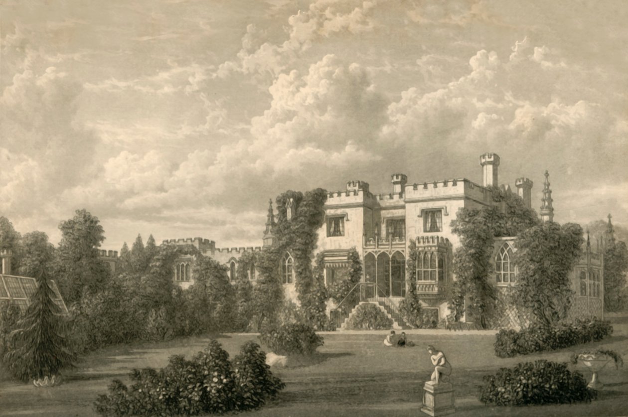Saxonbury Lodge by William Westall