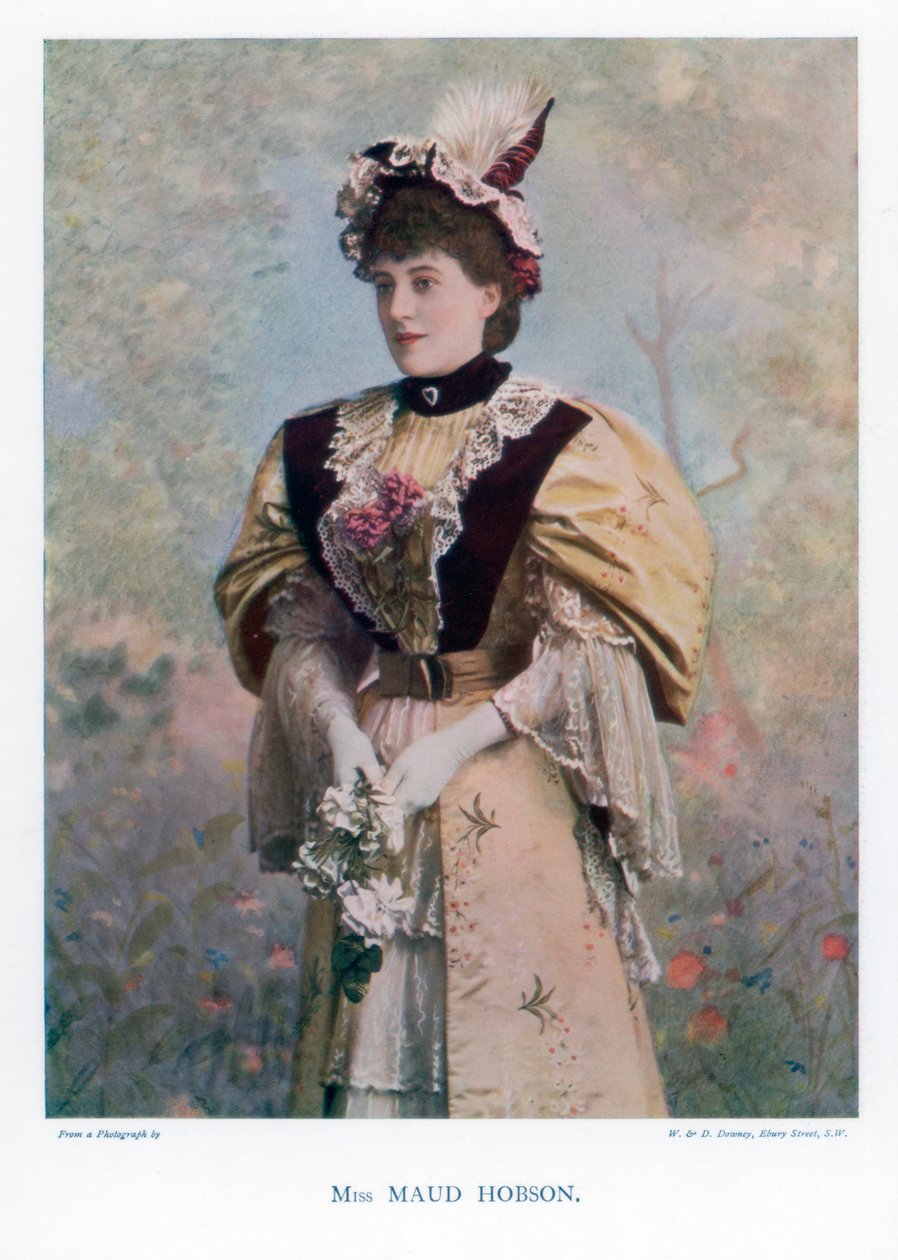 Maud Hobson, actress, 1901 by William and Daniel Downey