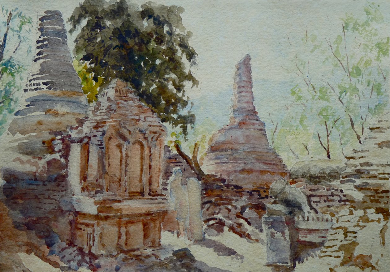 905 Shwe Indein Paya by Wilson Clive