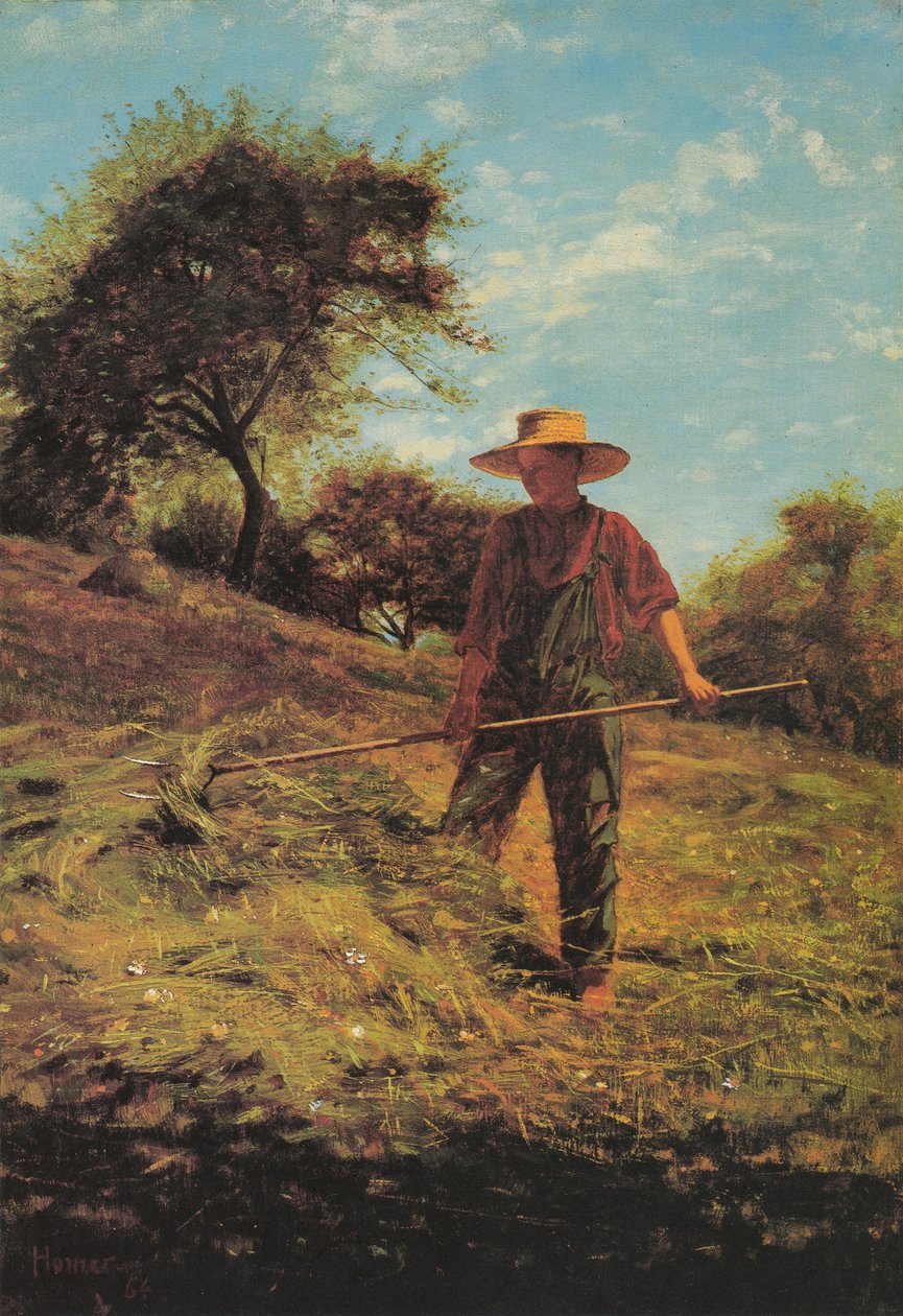 Haymaking by Winslow Homer
