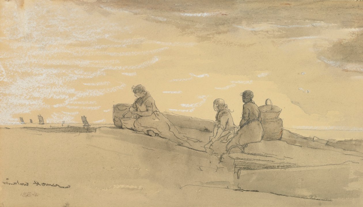 Waiting by Winslow Homer