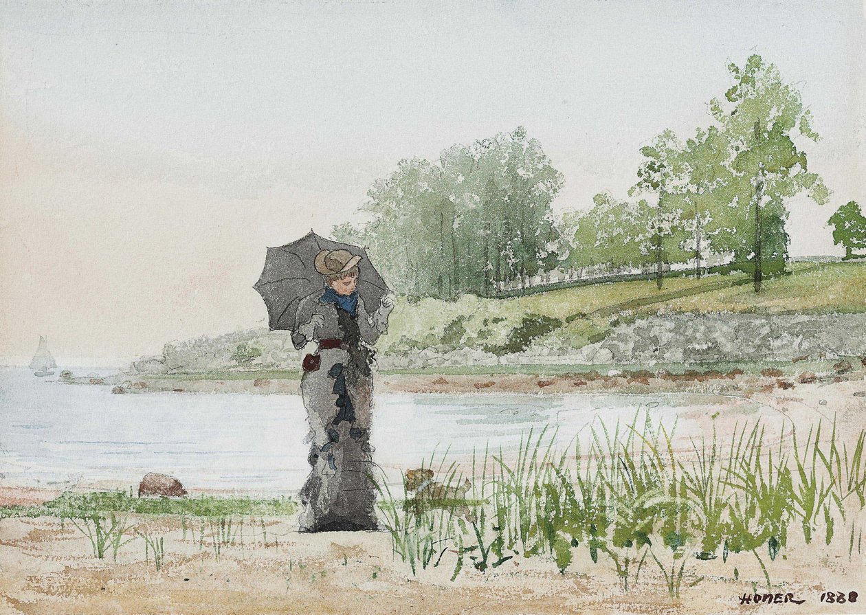 Young Woman by Winslow Homer