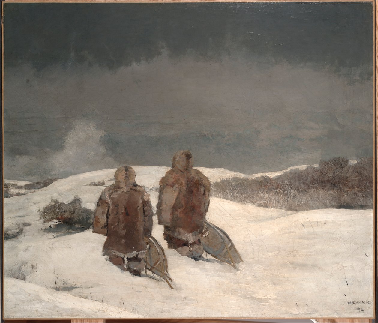 Below Zero by Winslow Homer