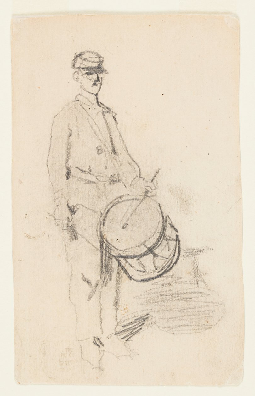 Drummer by Winslow Homer