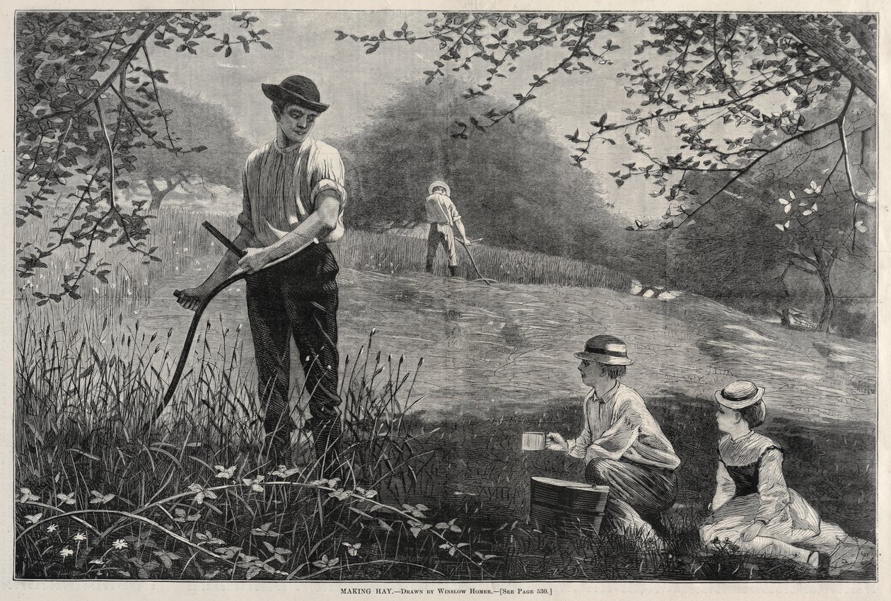 Making Hay, 1872 by Winslow Homer