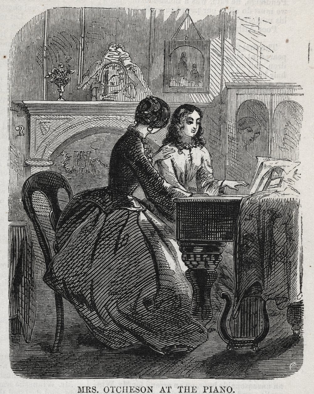 Mrs. Otcheson at the Piano by Winslow Homer