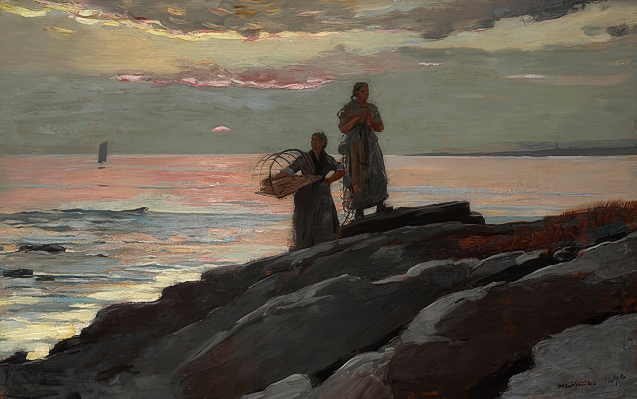 Saco Bay by Winslow Homer