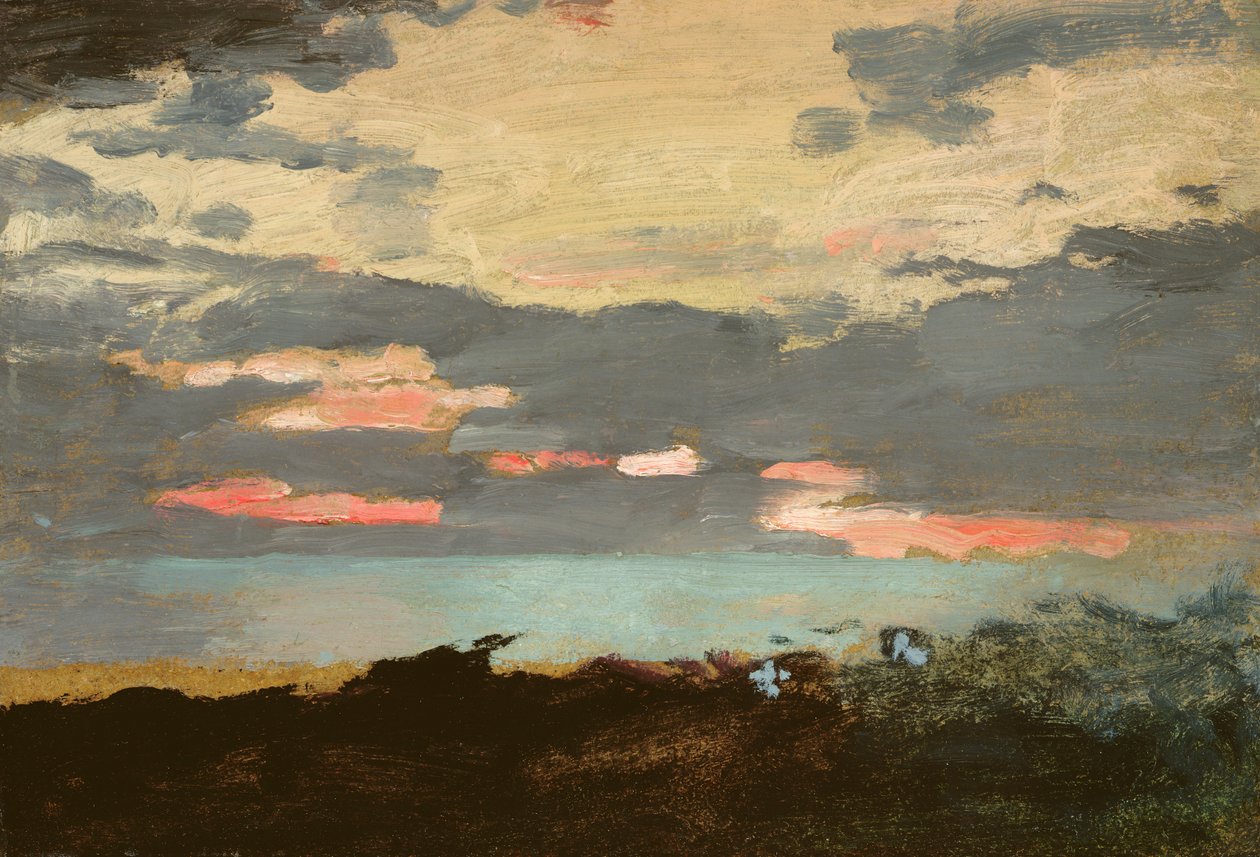 Sunset, Saco Bay by Winslow Homer