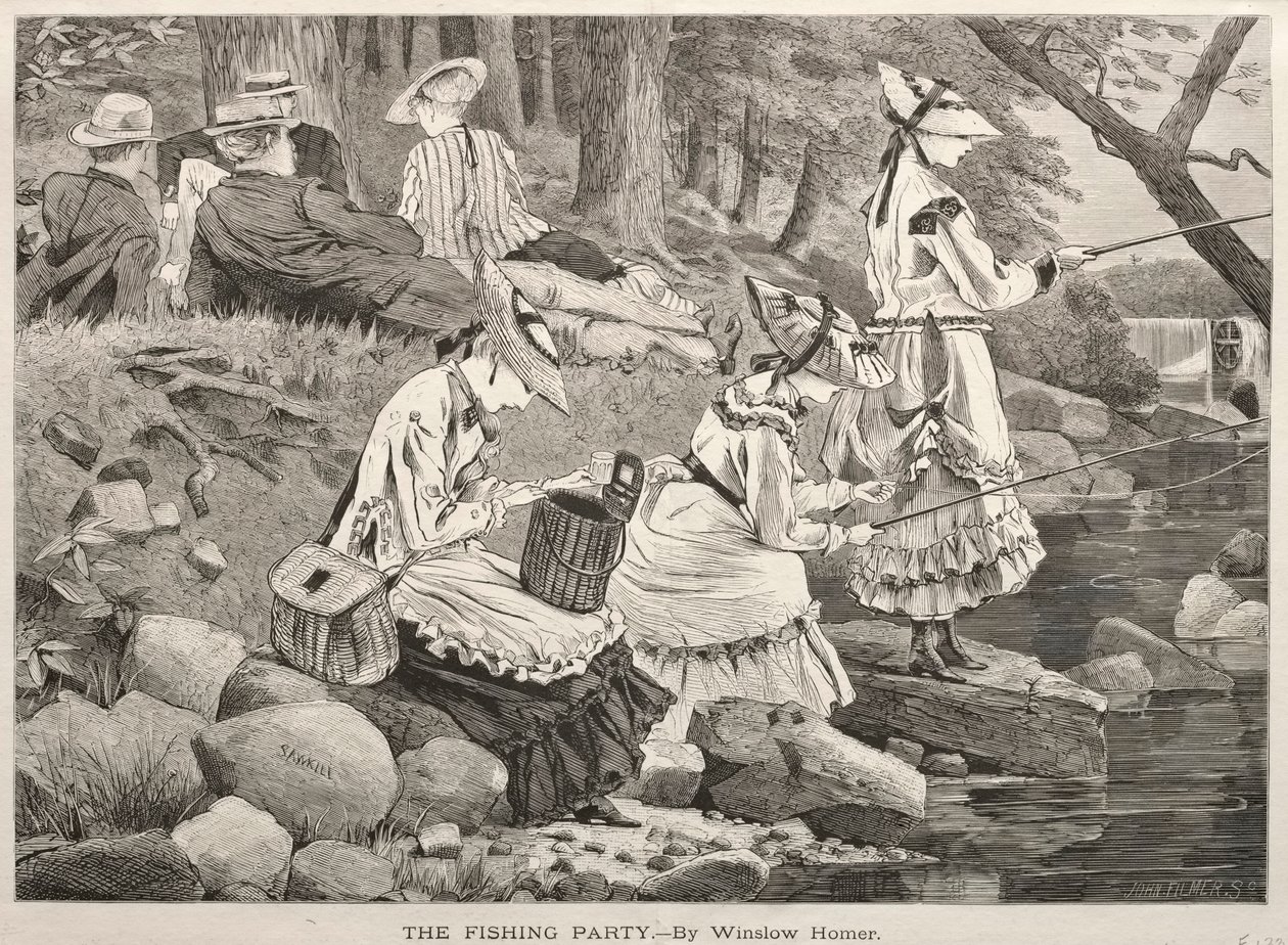 The Fishing Party by Winslow Homer