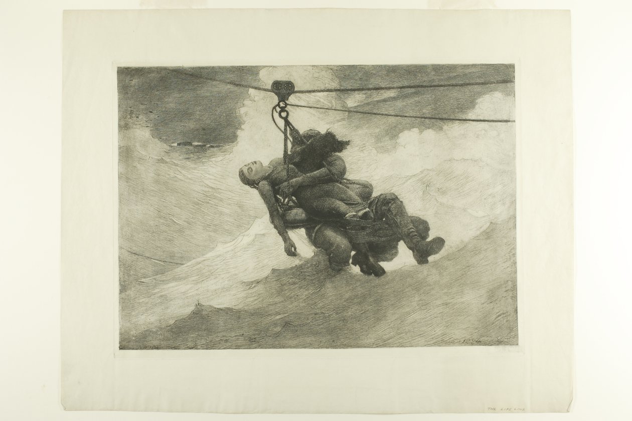 The Life Line by Winslow Homer