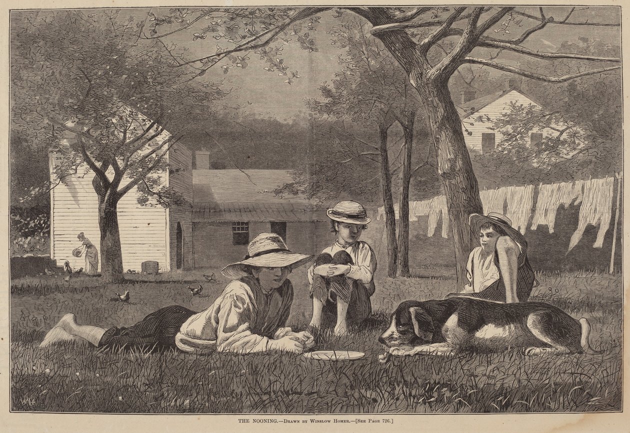 The Nooning by Winslow Homer