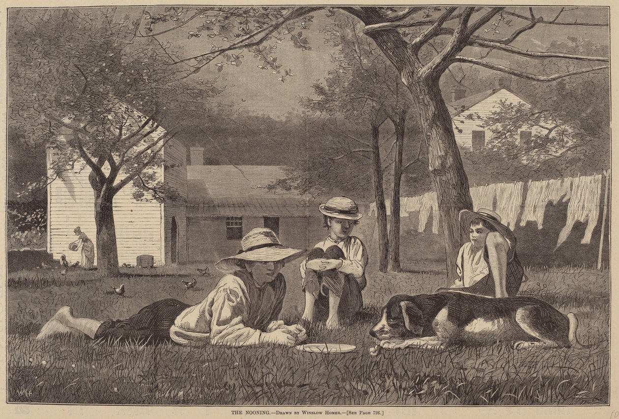 The Nooning by Winslow Homer