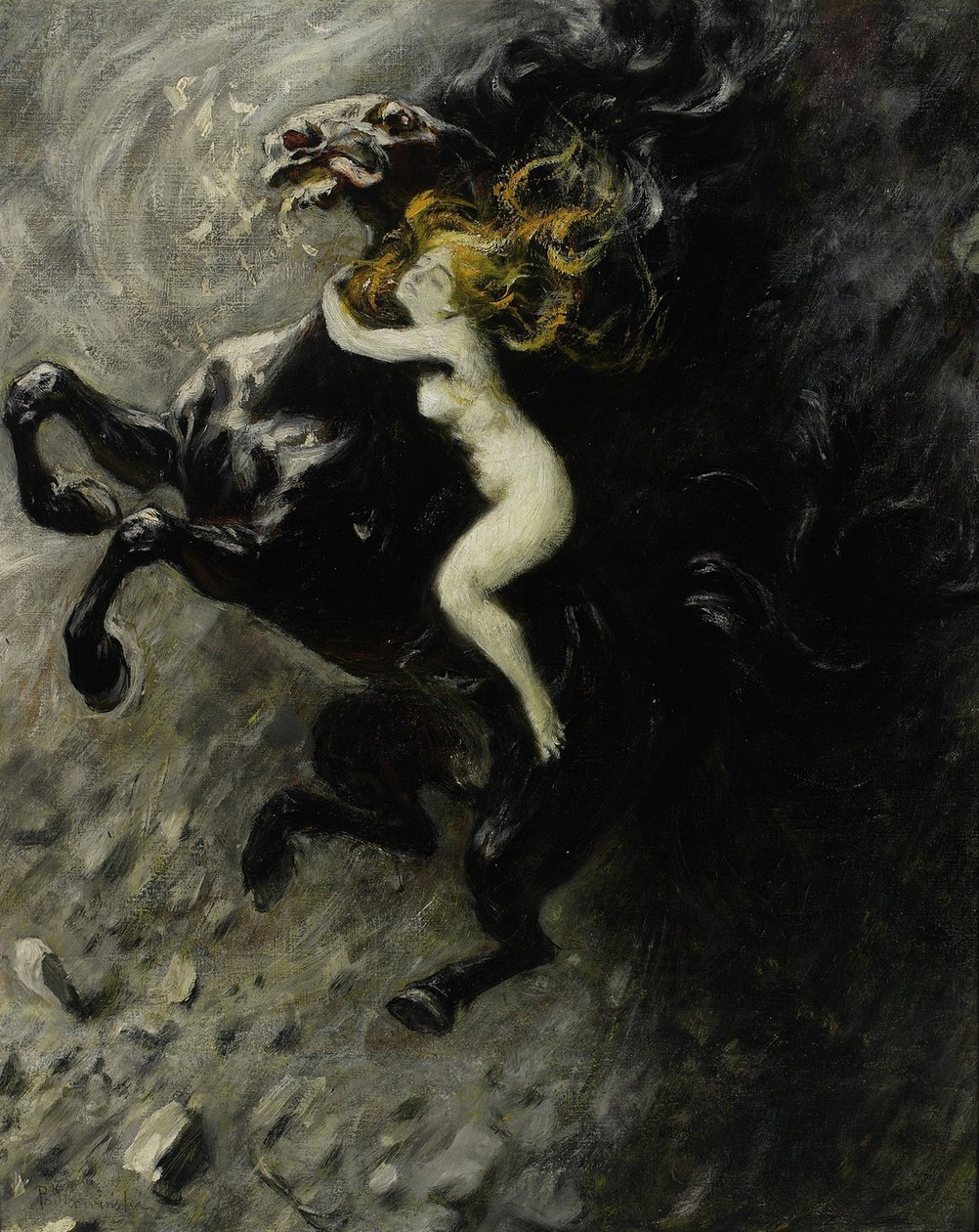 The Sin by Wladyslaw Podkowinski