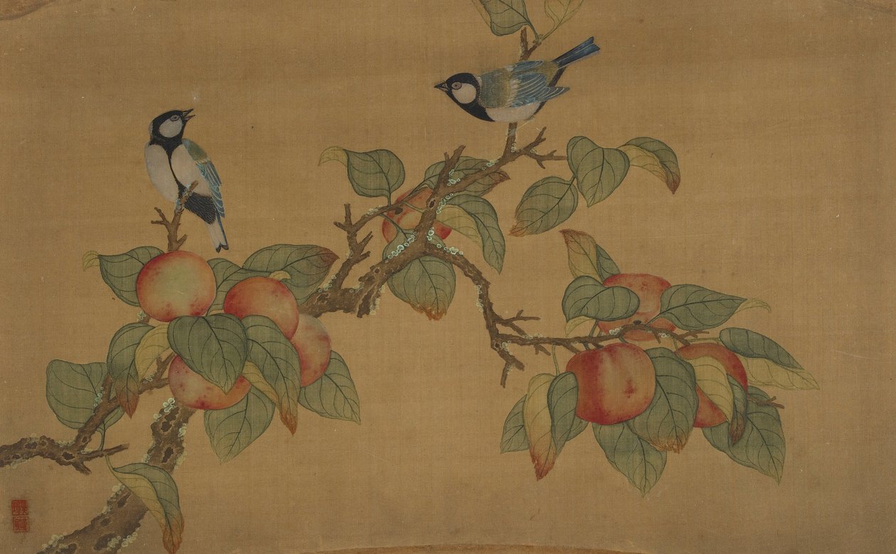 Birds and Fruit by Wu Zhang