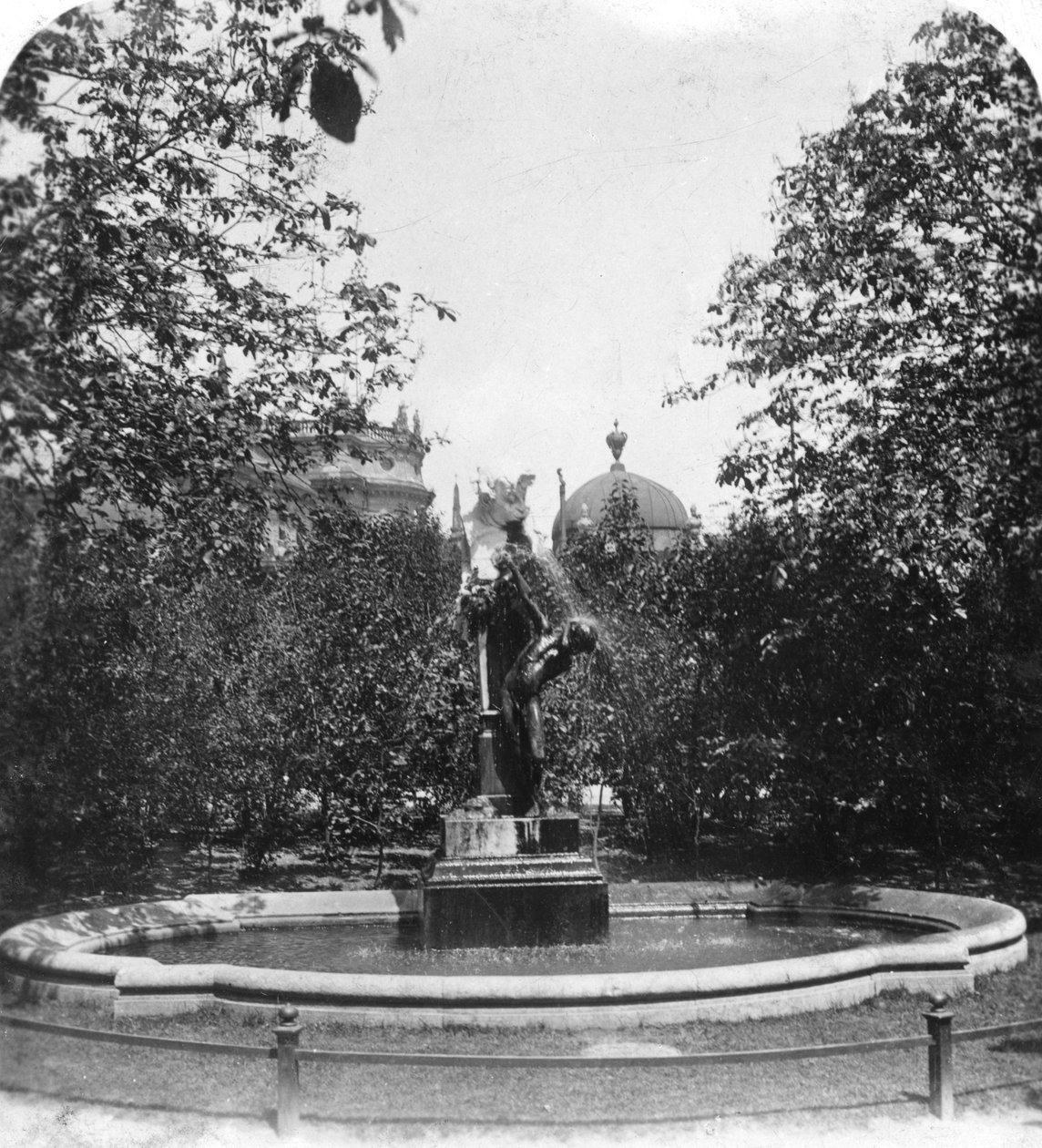 Fountain, Munich, Germany by Wurthle and Sons