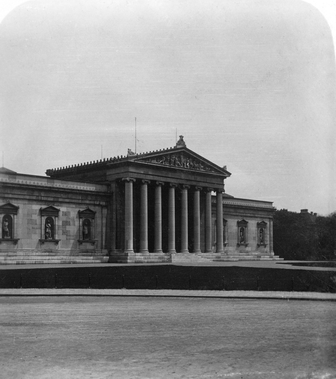 The Glyptothek, Munich, Germany by Wurthle and Sons