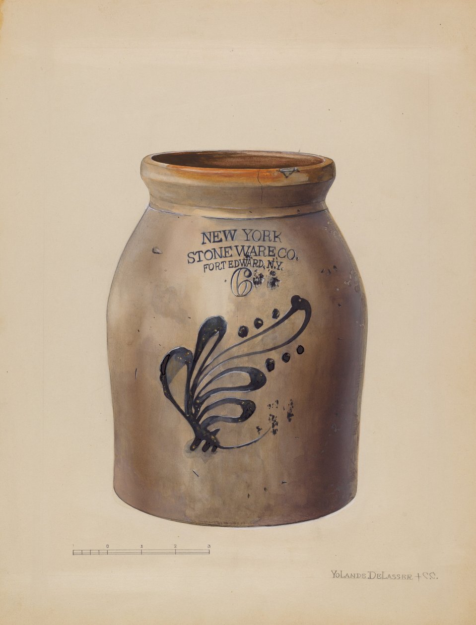 Jar by Yolande Delasser