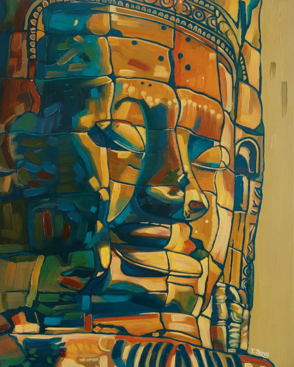 Khmer Smile, 2023 by Yue Zeng