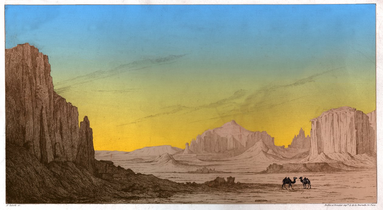 Aktau Mountains by . .