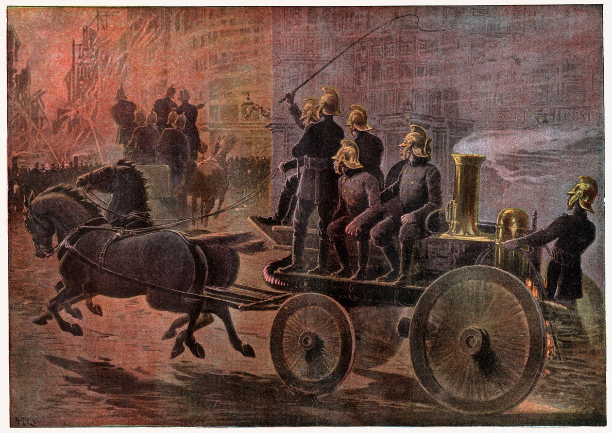 Fire in London by . .