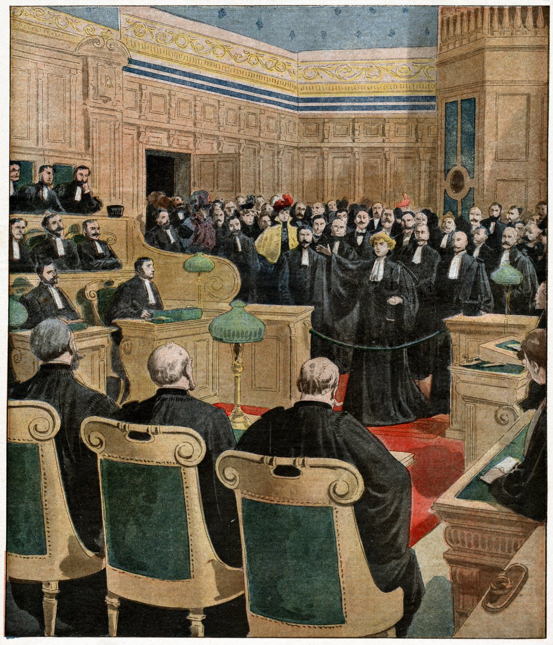 First Woman Lawyer by . .