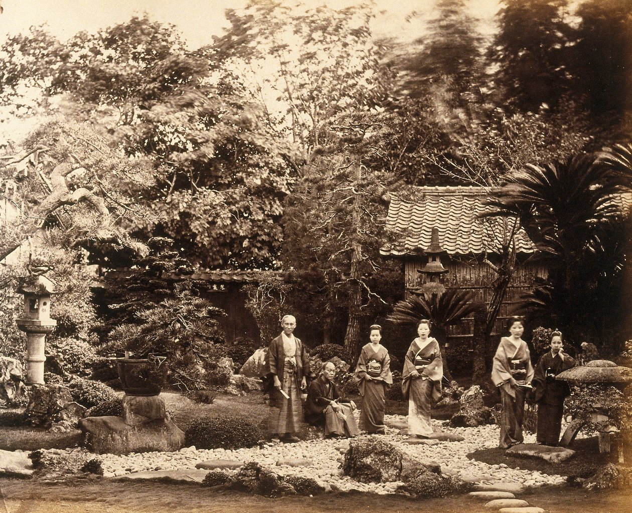 Garden at Hara by John Pardon