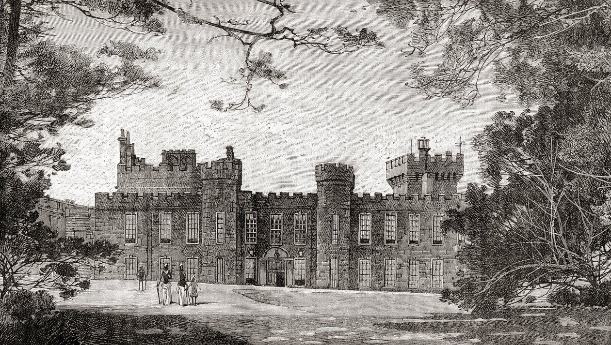 Knowsley Hall by . .