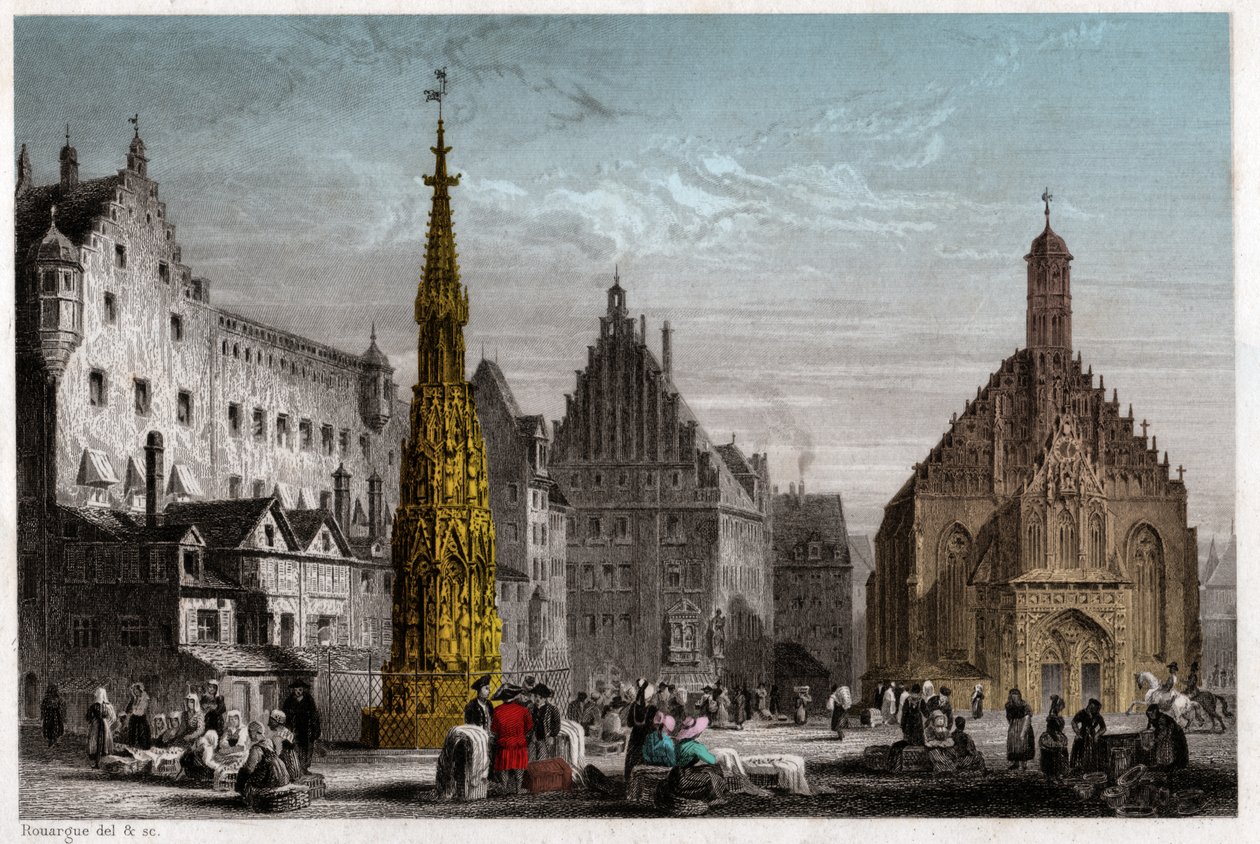 Nuremberg, circa 1830 by . .