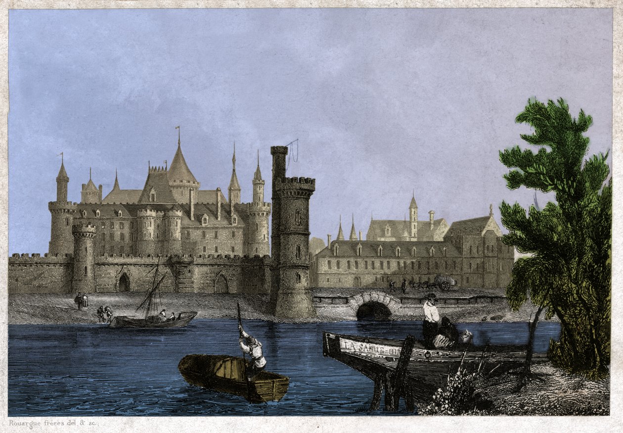 The Old Louvre by . .