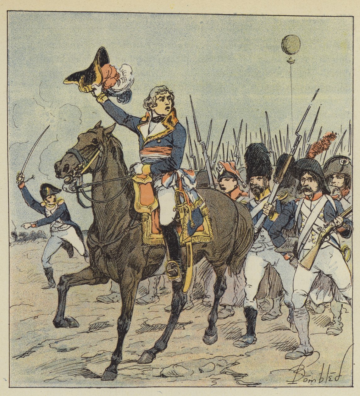 Marshal Jourdan by after Louis Charles Bombled