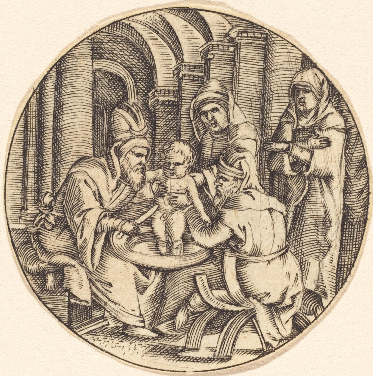 The Circumcision by after Master IB