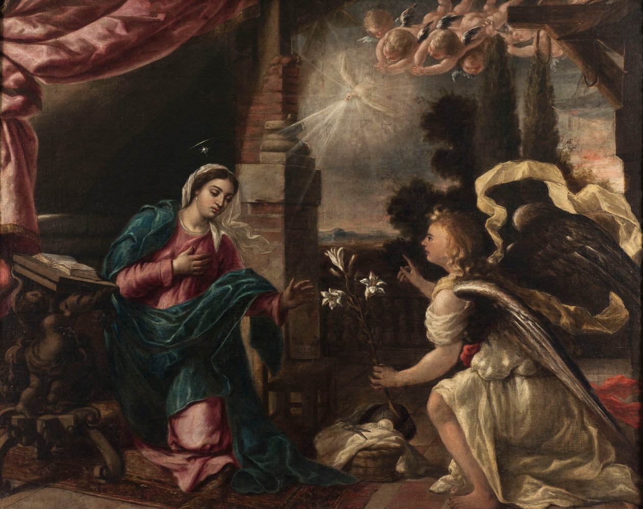 Annunciation by anonymous 